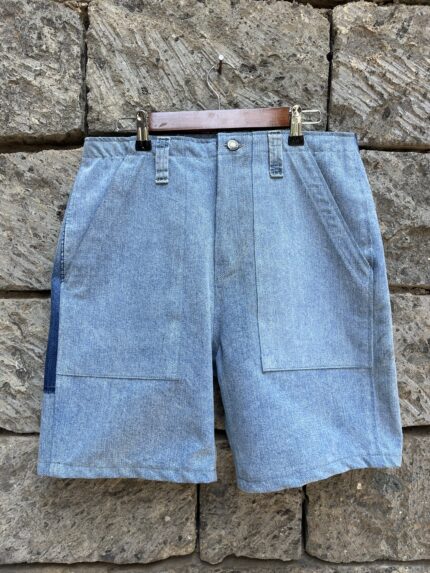 Denim Fatigue Short Pant