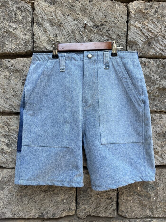 Denim Fatigue Short Pant - Image 1