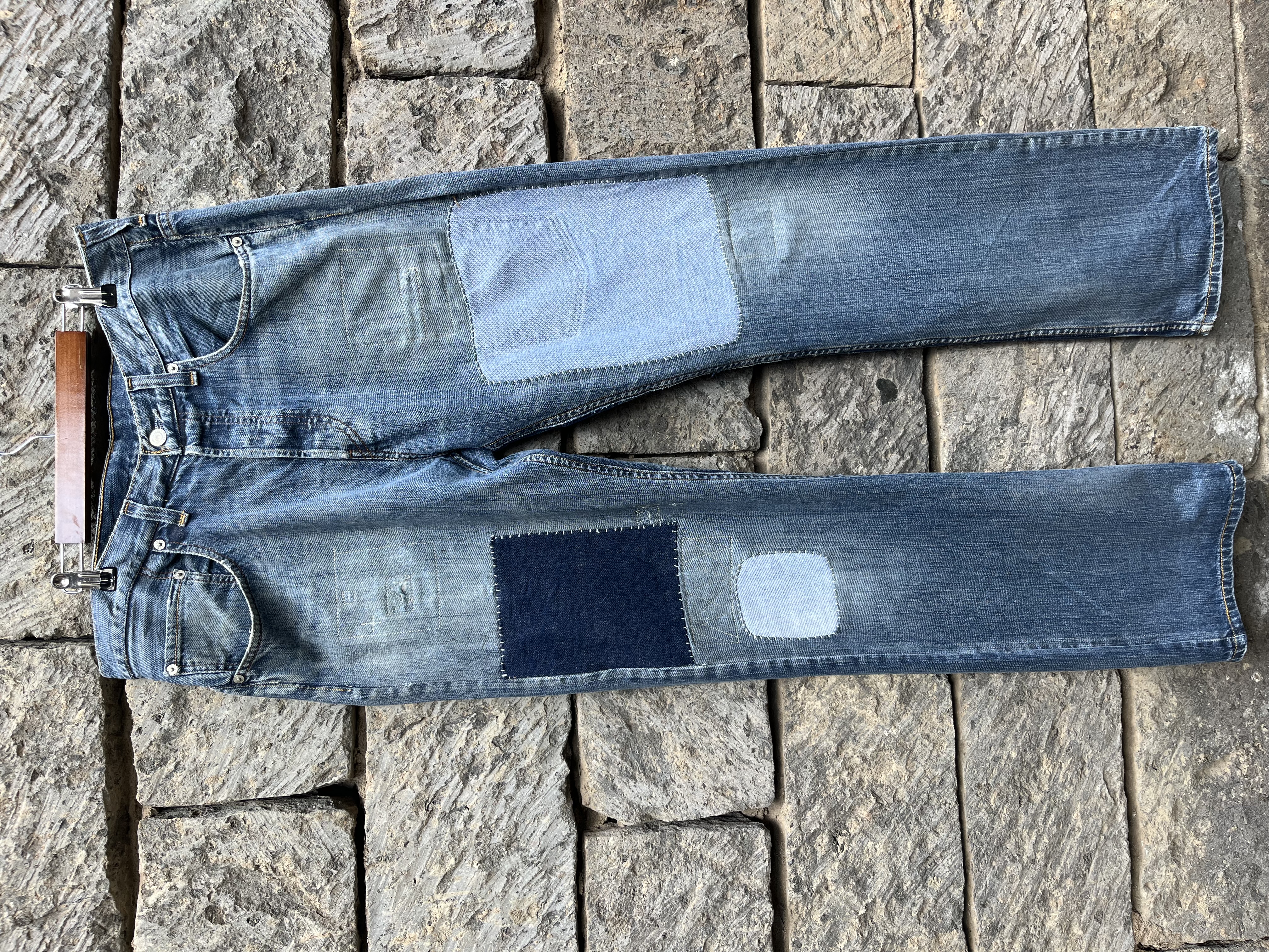 CUSTOMIZED DENIM PANT {W34}