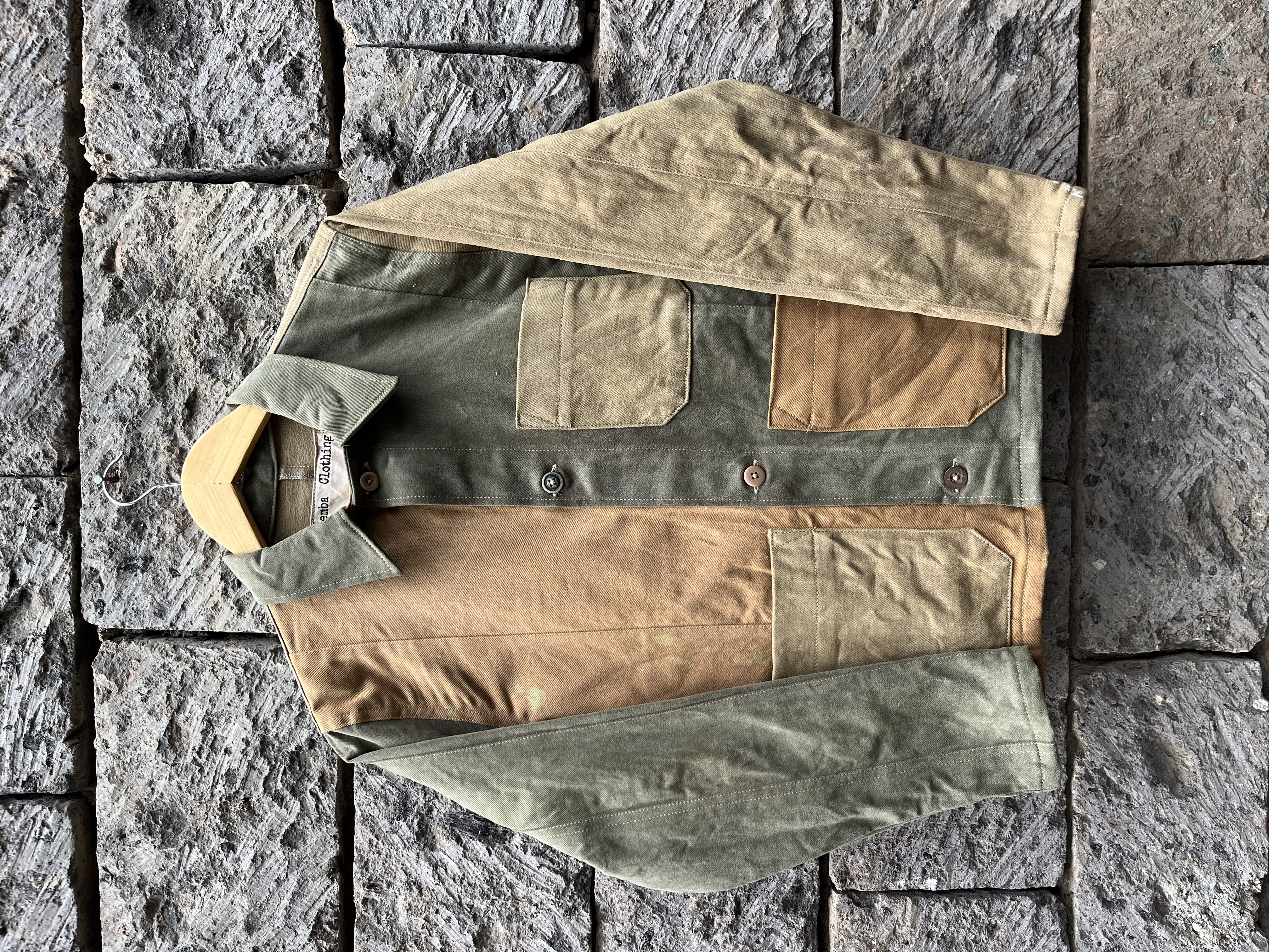 Color Block Chore Coat