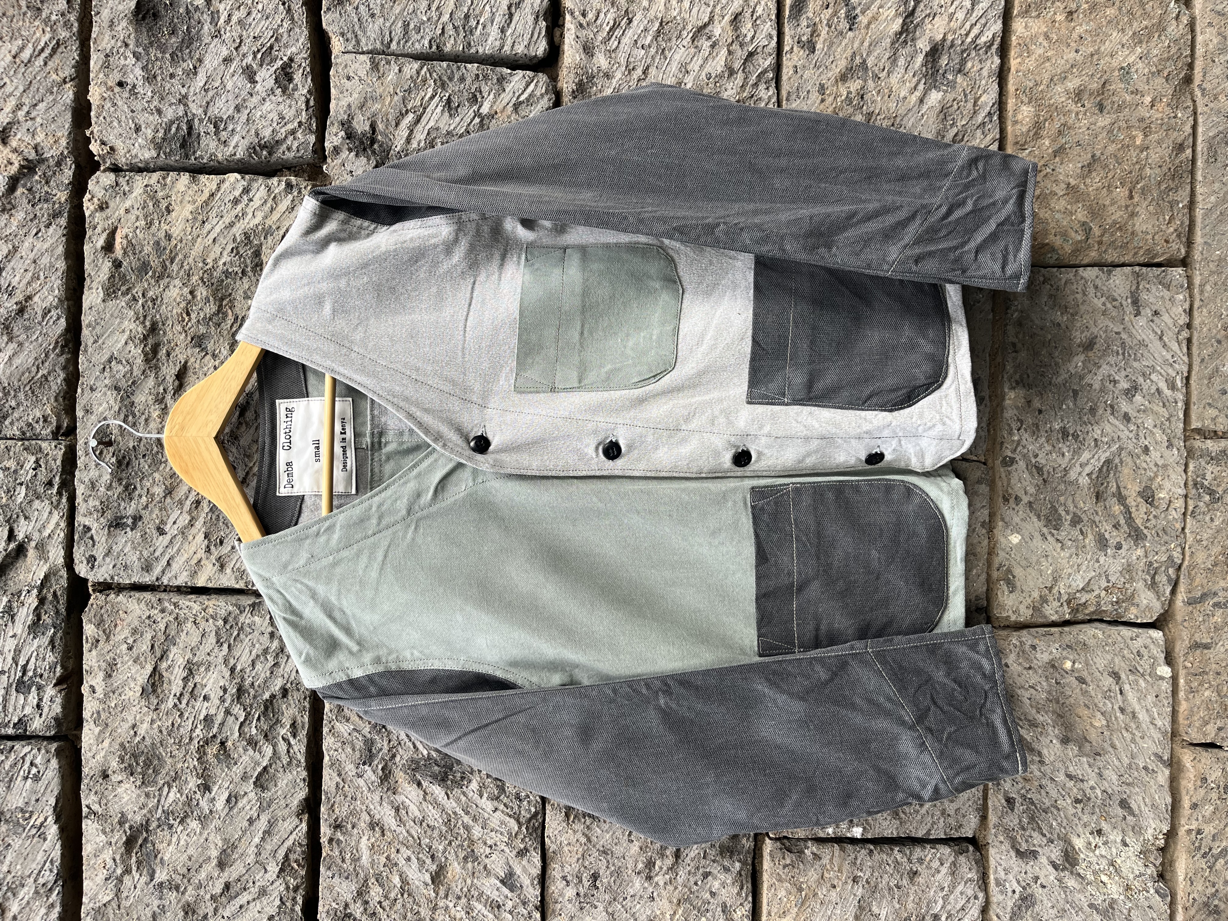 Collar Less Chore Jacket