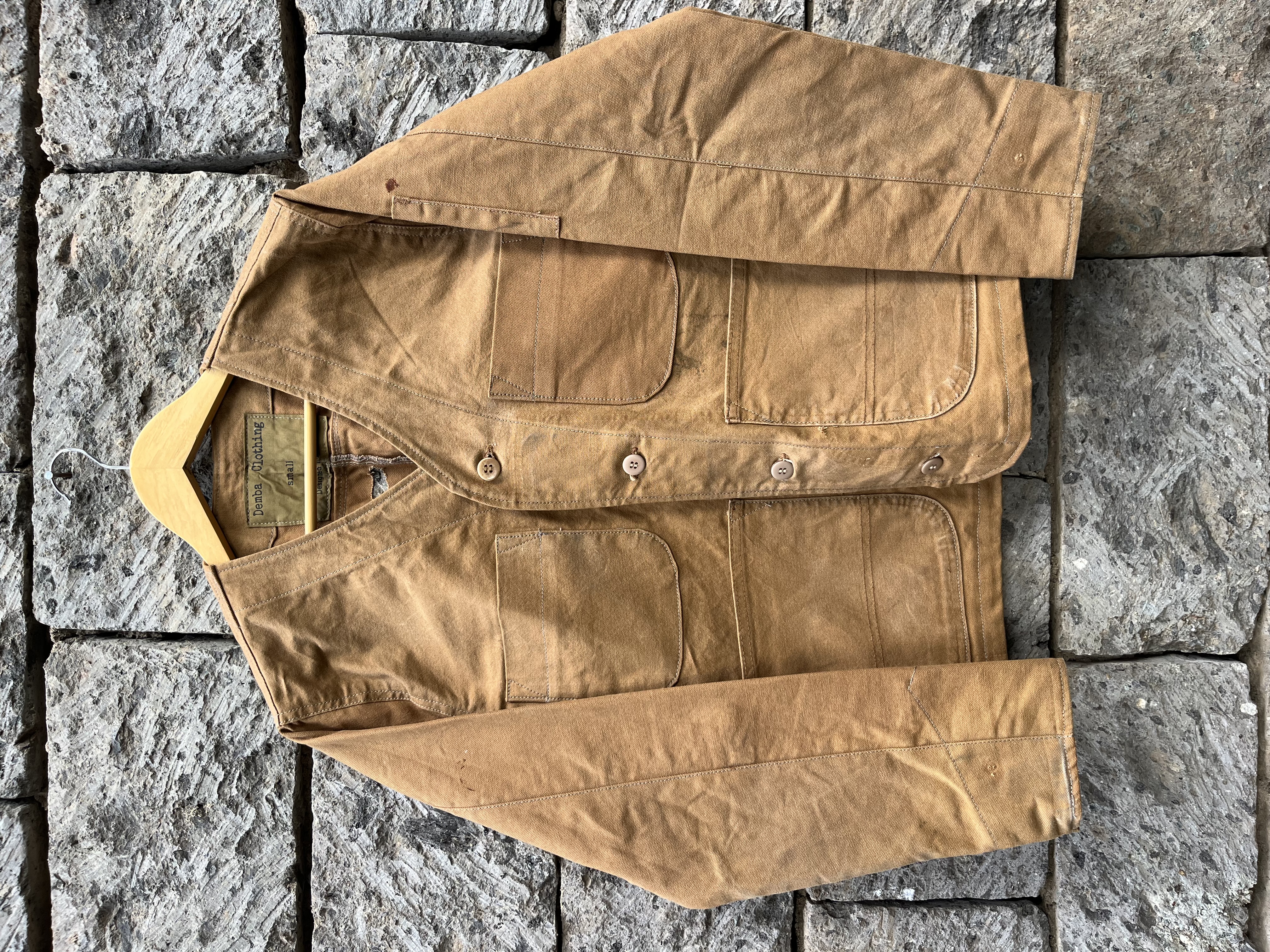 Collar Less Chore Coat