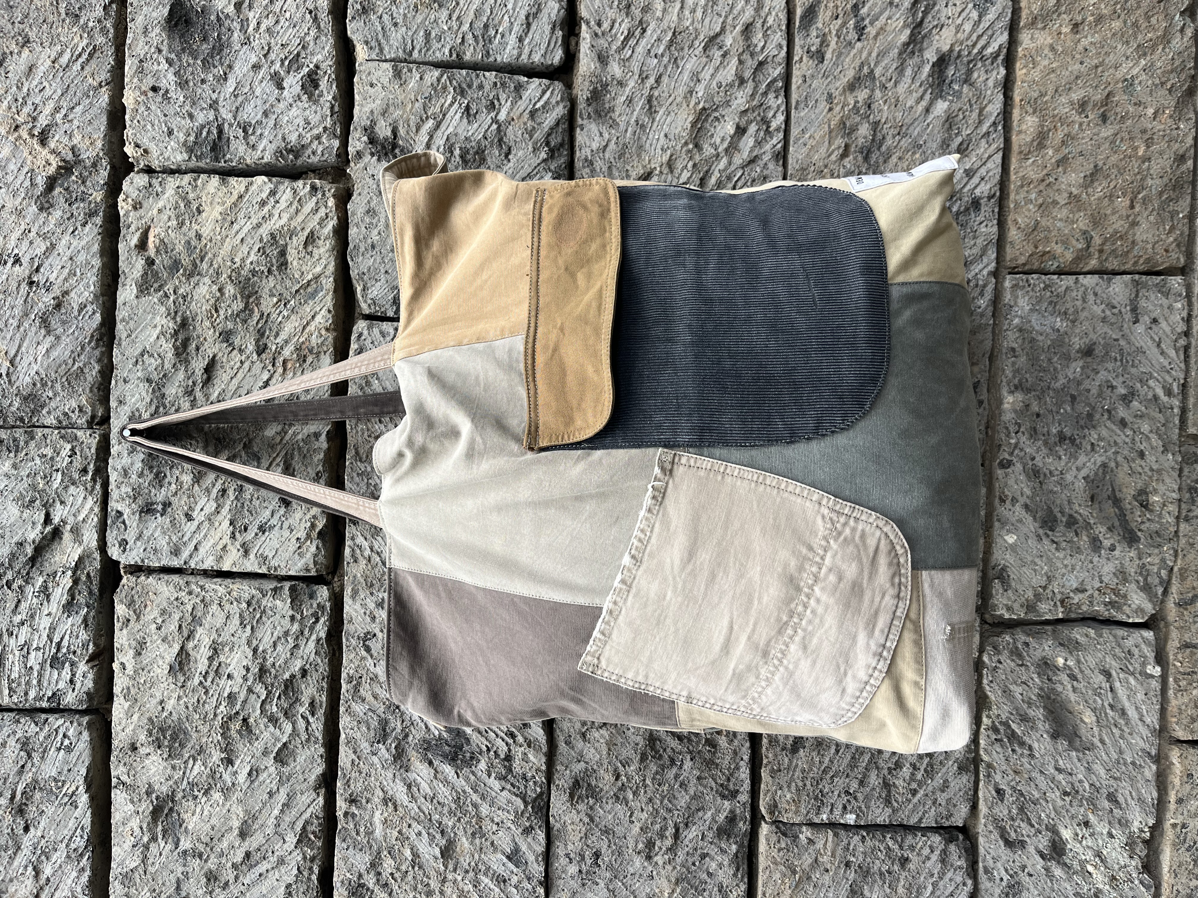 Patchwork Workwear Tote